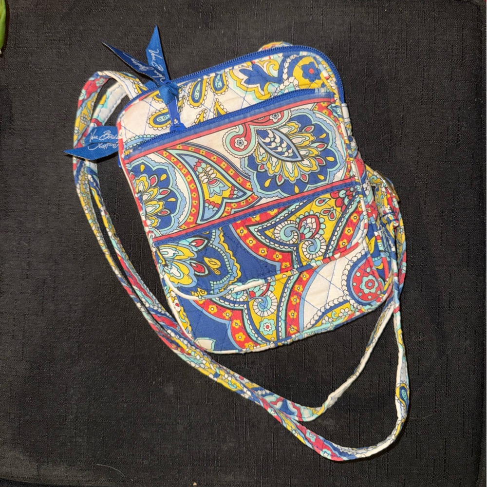 Vera Bradley Retired “Marina Paisley” Patterned Women's Crossbody Bag